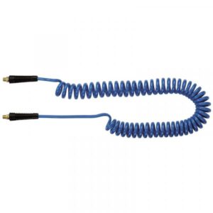 FERVI  - Polyurethane spiral hose with swivel male fitting