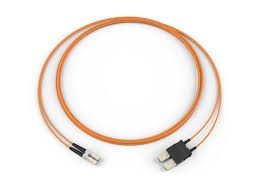 Corning Fiber Optic Jumper 2 F Zipcord Riser LC Duplex 1M 3.28ft SC Cable Orange 055702K5120001M