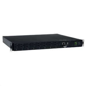Tripp Lite 1.4kW 120V 5-15P 15A 8x5-15R 1U Single-Phase PDU PDUMH15ATNET