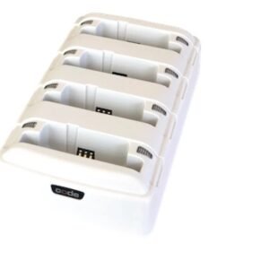 Code Quad Bay Battery Charging Station Light Gray For CR4300 CRA-A160-P28