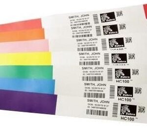 Zebra Z-Band 10010951K-R 1"x11" DT Wristband Single Cartridge (New Unused)