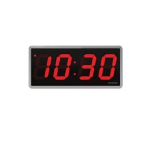 Valcom Digital Clock 4in 4-Digits Wireless 110V V-DW11040B