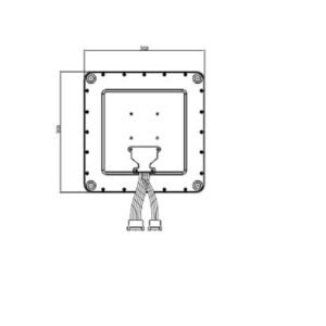 Acceltex Solutions Patch Antenna ATS-OP-2456-7-10MPC-36