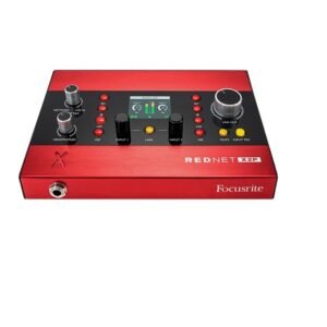 Focusrite Rednet X2P 2x2 Ethernet Audio Digital I/O With Red Evolution MIC Pres REDNET-X2P