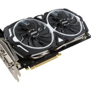 8GB MSI GeForce GTX 1080 OC Armor Gddr 5x Sli PCI-Express x16 3.0 Gaming Card GTX1080ARMOR8GOC