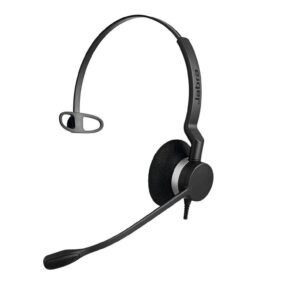 Jabra 2303-820-105 BIZ 2300 QD Mono Over-the-head Headset With Quick Disconnect Plug 2303-820-105