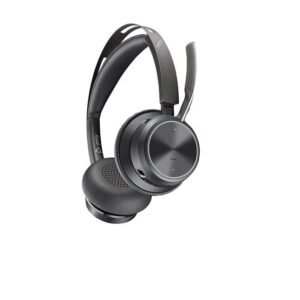 HP Poly Voyager Focus 2 Wireless USB-C-C + USB-C/A Adapter Headset 9T9J3AA