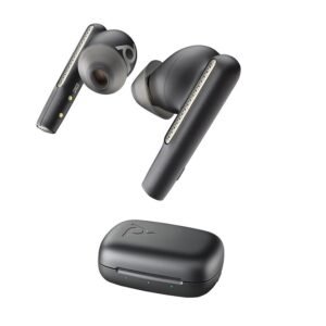 HP Poly Voyager Free 60 UC Earset Microsoft Teams Stereo Carbon Black Earbuds 7Y8L8AA