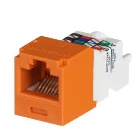 Panduit Mini-Com TX6 Plus UTP RJ45 TP Style Jack Module CJ688TPOR