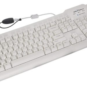 Seal Shield Medical Grade USB Keyboard White White SSWKSV207L