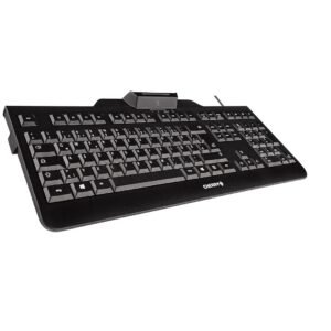 Cherry KC 1000 SmartCard TAA Compliant USB Keyboard Black JK-A0104EU-2
