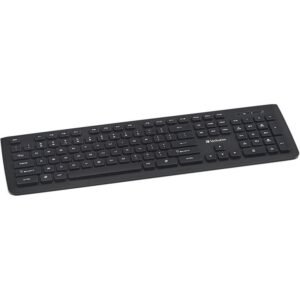 Verbatim Wireless Slim Keyboard 103-Key Black 99793