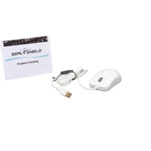 Seal Shield Washable Storm Waterproof USB Mouse White STWM042