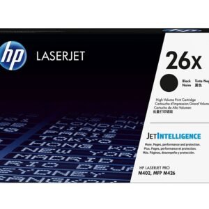 HP Genuine 26x High Yield Black Original LaserJet Toner Cartridge CF226X