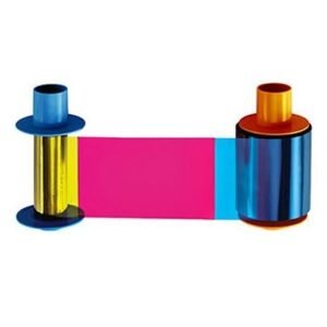 Fargo HID Eco Ymckok Full Color Ribbon For DTC5500 ID Card 45715 045715