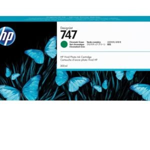 HP Genuine 747 Chromatic Green 300-ml Ink Cartridge P2V84A
