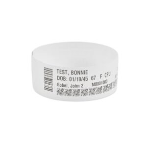 Zebra Genuine 10006996K 1.19" X 11" Z-Band Direct Wristband 6-Pack