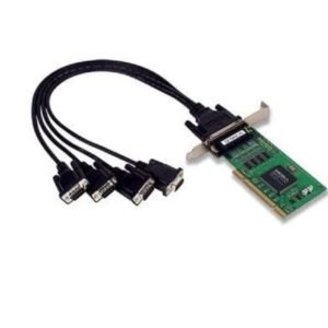 Moxa 4-Ports RS-232 PCI Card With Cable CP-104UL-DB9M