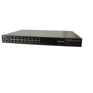 Transition Networks GigaBit 16-Ports Ethernet PoE+ Rack Mountable Switch SISPM1040-3166-L