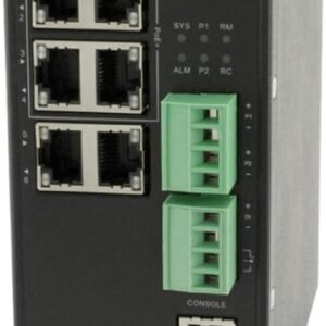 Lantronix SISPM1040-362-LRT Managed Hardened GigaBit Ethernet PoE+ Switch