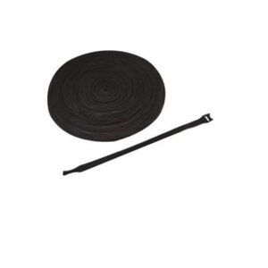 ICC Velcro Cable Tie 8" Black 100-Pack