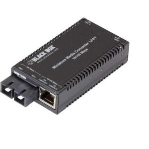 Blackbox Multipower Miniature Fast Ethernet Fiber Media Converter LHC014A-R4