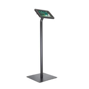 Joy Factory Elevate II Floor Stand Retail Kiosk Enclosure Case Black KAA111B