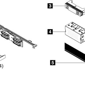 Lenovo Backplane & Hardwire Kits 4XH7A83850