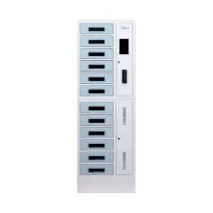 Power Technologies 12-Bay To Charge Store Secure Up To 12 Devices Laptop Lockers Cabinet SC-LOCKER-12