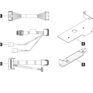 Lenovo Thinksystem SR250 V3/ST250 V3 M.2 Cable Set 4Z57A88898