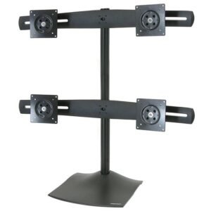 Ergotron DS100 Quad-monitor Desk Stand Black 33-324-200