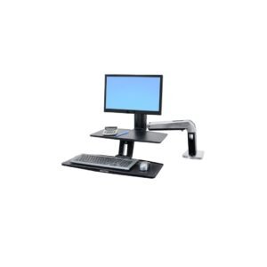 Ergotron WorkFit-A With Suspended Keyboard Single HD 24-391-026