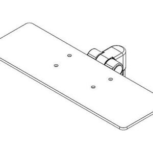 Capsa Healthcare V6 Viewpoint Flip Up Accessory Shelf VPA-FS