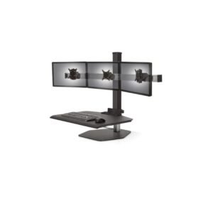 Innovative Winston Workstation Triple Freestanding Sit-Stand Mounting Kit WNST-3-104
