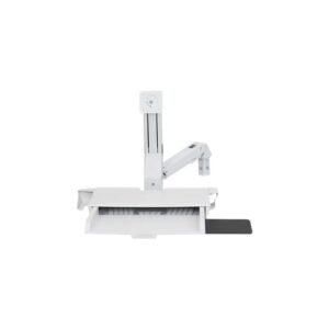 Ergotron Styleview Sit-Stand Combo Arm With Worksurface White 45-260-216