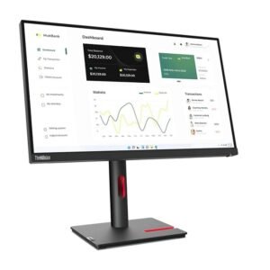 23.8" Lenovo ThinkVision P24H-30 2560x1440 WQHD Wled LCD IPS Monitor 63B3GAR6US