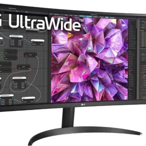 34" LG 21:9 1440p Curved UltraWide QHD IPS Monitor 34BQ60QC-B