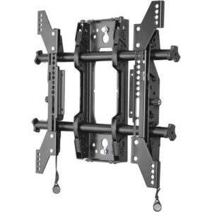 Chief Medium Fusion Micro-Adjustable Tilt Wall Mount Single Stud Black MTMS1U