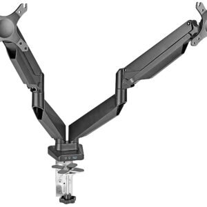 Uline Adjust Dual Desktop Monitor Mount For 17-30" Monitors H-7621