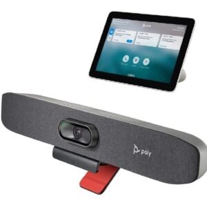 HP Poly Studio R30 4K Video Conference System Camera and GC8 Touch Controller Bar 9C942AA