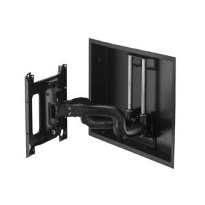 Chief Pnriw Series Dual Swing Arm Wall Mount Black Pnriwub