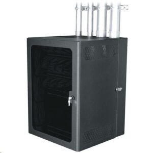Middle Atlantic Cablesafe Cabling Wall Mount Rack With Plexi Door 30" Usable Depth CWR-18-32PD