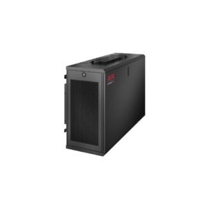 APC NetShelter Wx 6U Low-Profile Wallmount Enclosure 120V Fans AR106V