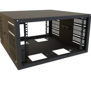 Hammond 6U 24W 24.5D 19" Wall or Floor Rack Cabinet SDC246U24BK